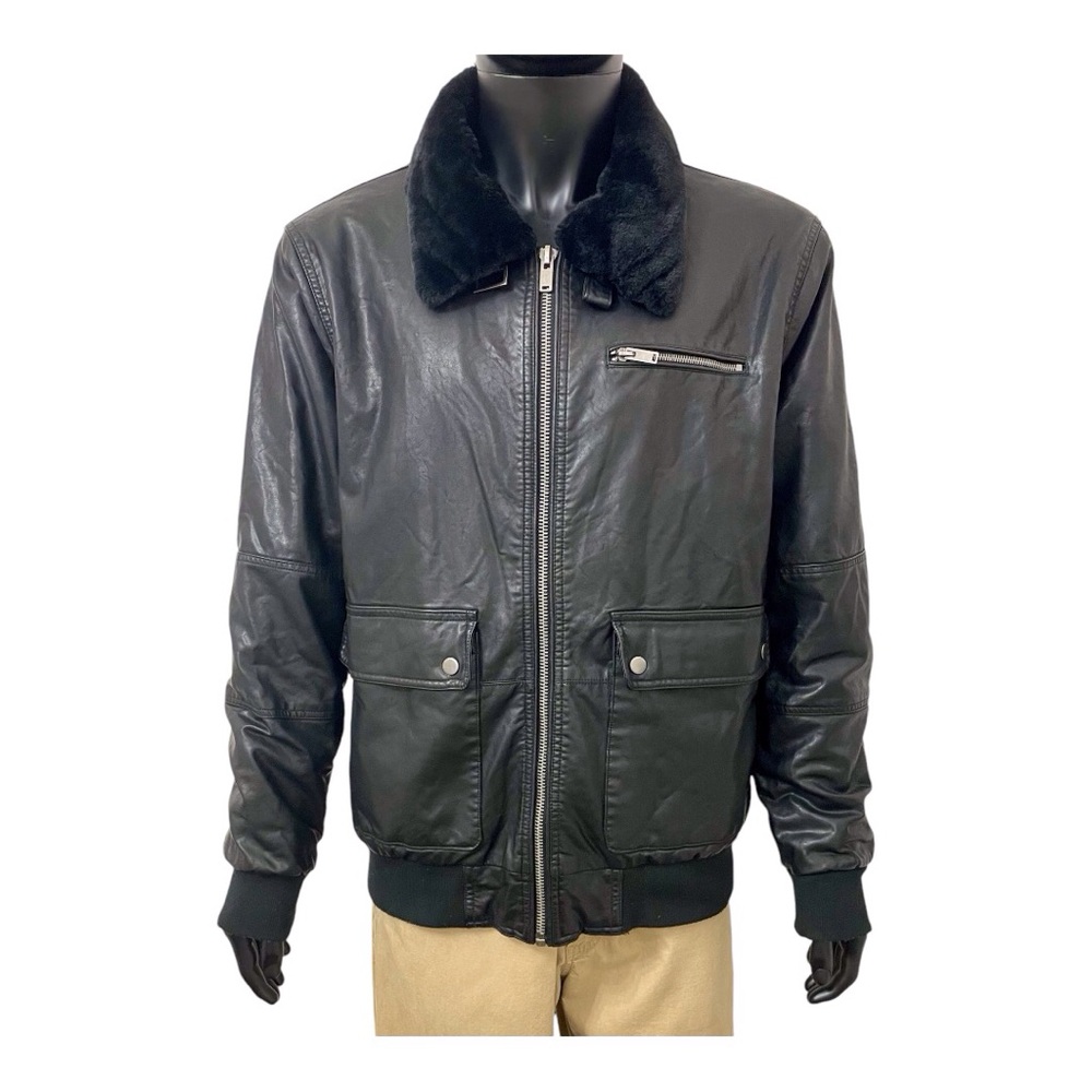 Forever 21 Men's Black Jacket, XL.